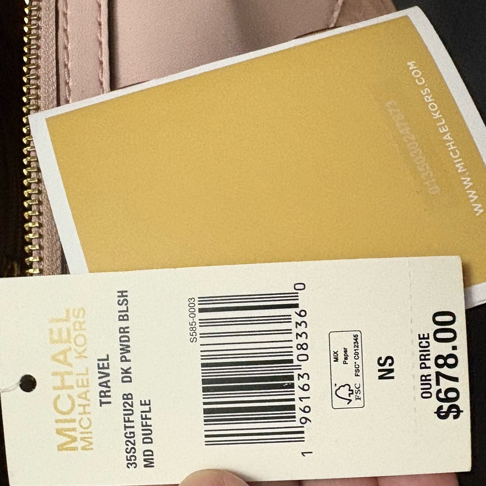Michael Kors Light Pink Satchel - Picture 8 of 9